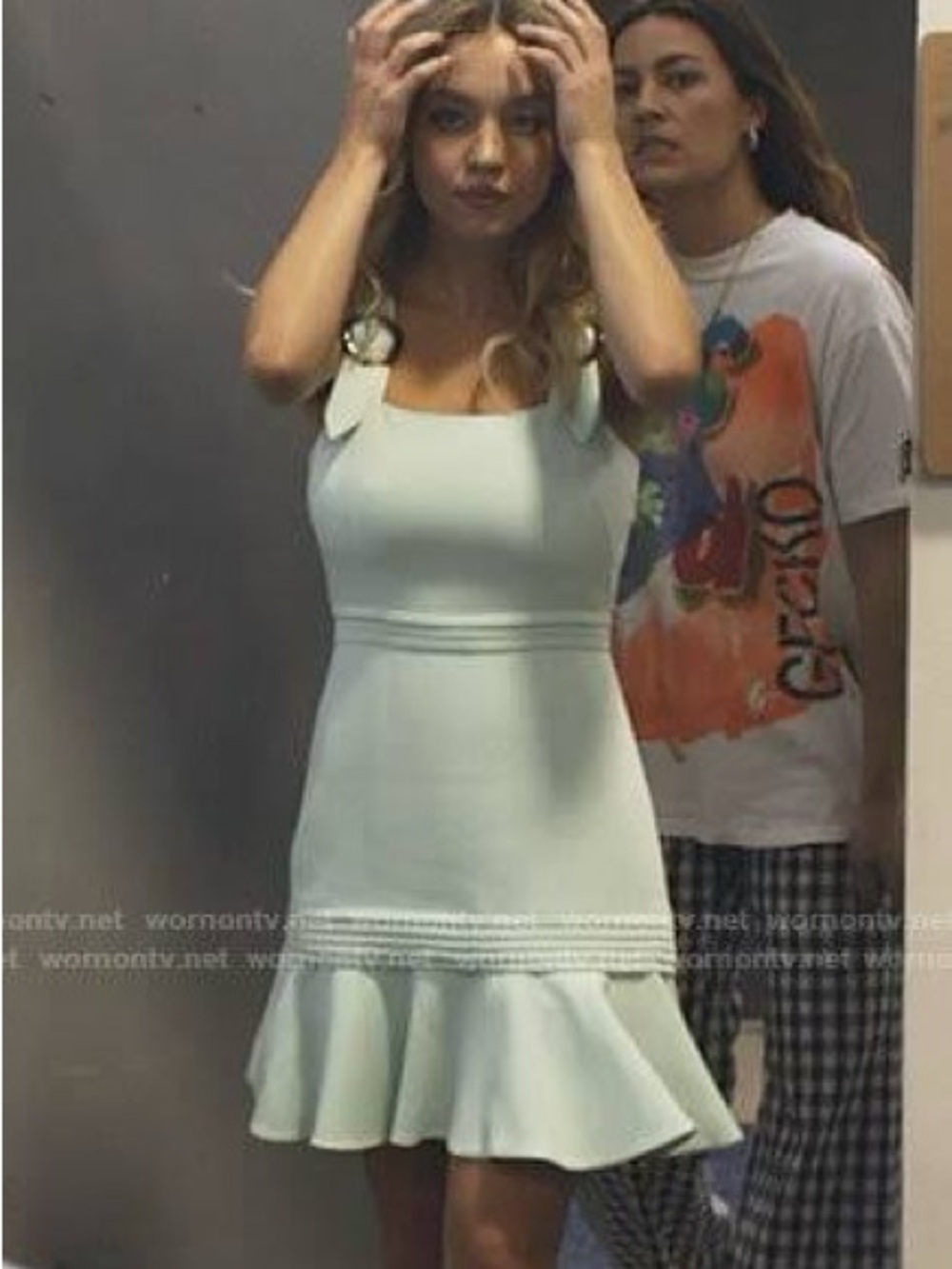 Mint green Jonathan Simkhai dress